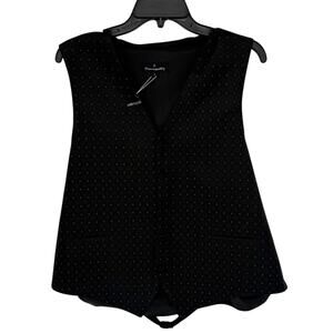 Y2K VTG Fumagalli’s Jacquard Waistcoat Men’s L Formal Evening Vest